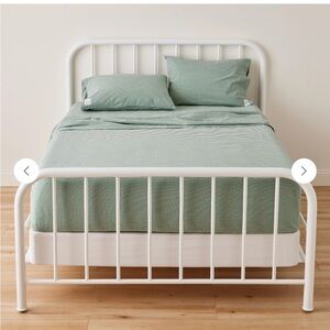 Schoolhouse Gingham Percale Sheet Set